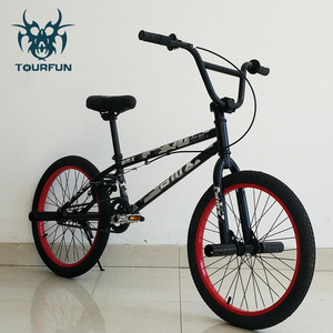 Tourfun 20-inch BMX <b>Bike</b> Aluminum Alloy Rigid <b>Frame</b> Freestyle Street Stunt <b>Bike</b> Comfort Saddle 90kg Load Capacity - Product Image 5