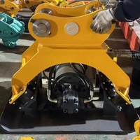 أداة ضغط التربة والحصى الهيدروليكية Soosan Z600 للحفارات، توريد مباشر من المصنع مع ضمان لمدة عام واحد