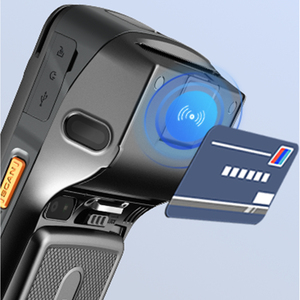 Đa chức năng mini di động POS Máy quét mã vạch cầm tay <span class=keywords><strong>Android</strong></span> <span class=keywords><strong>PDA</strong></span> được xây dựng trong giấy Máy in nhiệt với NFC Máy in POS - Product Image 3