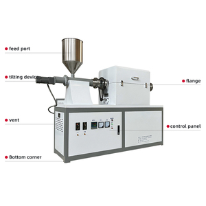 فرن جو فراغي مع قادوس تغذية من الدرجة ، فرن تجربة لأنبوب الدوران - Product Image 5