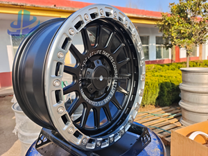 Jantes Beadlock Forgées 6x139.7 pour Toyota Hilux <span class=keywords><strong>4x4</strong></span> Camionnettes Pick-up Amélioration Tout-Terrain - Product Image 1