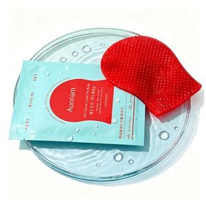 Auonam Red Gloves Body Cleaning Towel 5Pcs Moisturizing Exfoliating Gentle Cleansing For Skin Care - Product Image 2