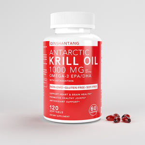 Qinshantang EPA DHA astaksantin ve fosfolipitler yumuşak jel kapsüller antarktik kril yağı <span class=keywords><strong>Omega</strong></span>-3s fosfolipitler - Product Image 5