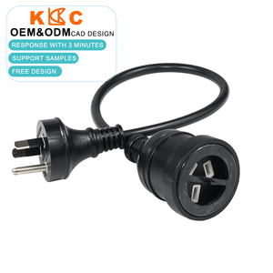 Cable de Extensión de Corriente AU, 250V 15A 20A, Enchufe Industrial de Goma, Cable de Alimentación para Equipos de Taller, Resistente al Agua y al Polvo - Product Image 1