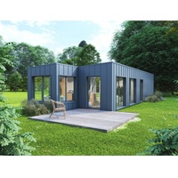 Conteneur d'expédition Café Kit modulaire Maison Maisons en conteneur préfabriquées Conteneur d'expédition empilable Restaurant