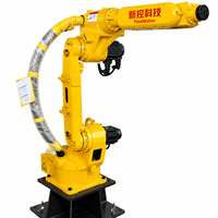 Bras robotisé de soudage industriel à 6 axes de haute précision, moteur de boîte de vitesses, charge utile de 12 kg, portée de 1410 mm, pièces automobiles automatiques en métal