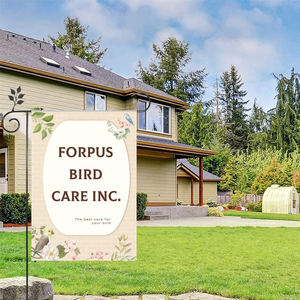 Producto promocional Banderas de jardín de arpillera impresas de doble cara 30x45cm Lino Primavera Verano Decoración Banderas de jardín personalizadas - Product Image 5