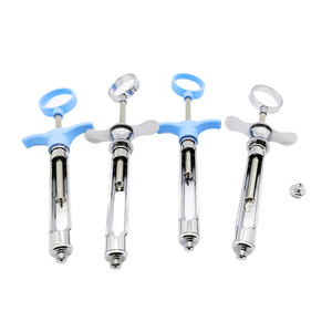 Siringa Dentale Manuale con Punta a Uncino e Punta Affilata per Sbiancamento Dentale, Certificata CE, in Acciaio Inossidabile - Product Image 2