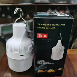 Bombilla LED para mercado nocturno, luz portátil recargable de 110x60mm para uso doméstico, camping y vendedores ambulantes - Product Image 1