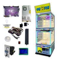 Machine à poupées à monnayeur, à fort potentiel de profit, à double couche, à dimensions infinies, avec éclairage LED et construction en acrylique et métal