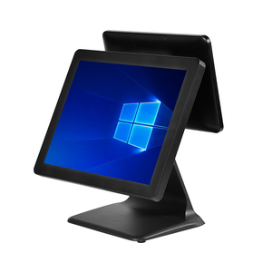 Alta qualità 15 pollici Touch Screen doppio schermo POS registratore di cassa macchina con sistema operativo Windows per negozi al dettaglio - Product Image 2