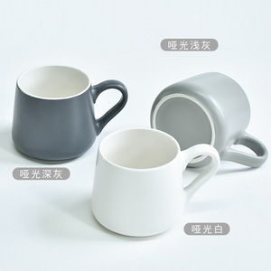 Tasses en céramique 301-400ml, design minimaliste, forme ronde durable, pour cadeaux d'affaires - Product Image 4