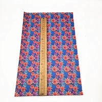 4 pièces/ensemble prédécoupé 3D fleur concepteur impression feuille synthétique PU (vinyle) bricolage couture tissu pour artisanat sac chaussures porte-clés décoration