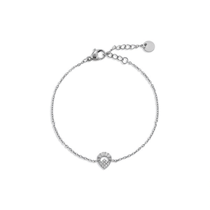 สร้อยข้อมือแฟชั่นประดับเซอร์โคเนีย P0047 สำหรับผู้หญิง เครื่องประดับคุณภาพสูง - Product Image 3