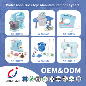 <span class=keywords><strong>Machine</strong></span> à <span class=keywords><strong>coudre</strong></span> électrique miniature Chengji, <span class=keywords><strong>jouet</strong></span> de simulation d'appareil ménager pour enfants - Product Image 6