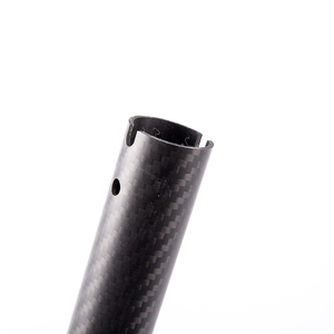 Componentes CNC de sarga multifuncional de alta resistencia OEM, superventas en China, nuevos productos con patrón de tubo de fibra de carbono - Product Image 2