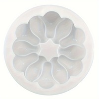 Moule en silicone en forme de guirlande de fleurs pour gâteau en mousseline, moule à mousse pour dessert français DIY, ustensile de cuisson résistant au four, Chine