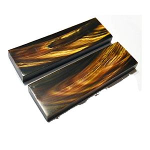 High Quality Handcrafted Black And White Buffalo Horn <b>Scales</b> For Luxury <b>Jewelry</b> And Carving Projects At Wholesale Price - Product Image 1