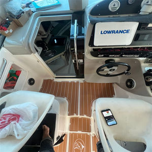 Plataforma de Baño para Barco Bayliner Trophy 2902 Walkabout Islander 2008, Plataforma de Baño con Cabina, Piso de EVA, SeaDek, MarineMat, Estilo Gatorstep, Autoadhesivo - Product Image 5