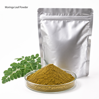 Bubuk Daun Moringa Bubuk Moringa Oleifera Bahan Baku Tanaman Pasokan Massal