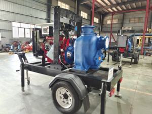 공장 직판 가격 디젤 엔진 자흡식 오수 펌프 관개 농업용 디젤 엔진 자흡식 워터 펌프 - Product Image 6