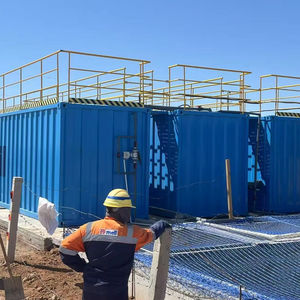 300m3/d sorvete suco de águas residuais estação de tratamento DAF e MBBR combinar estação de tratamento de águas residuais portátil - Product Image 1