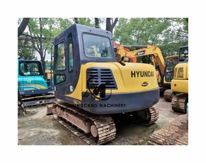 Precio bajo cUsed Hyundai 80-7 Excavadora sobre orugas de segunda mano Hyundai Mini Excavadora Original Corea Excavadoras usadas - Product Image 1