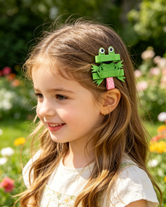 Barrette à cheveux en forme de poulet, sculpture animale mignonne faite à la main, accessoires de mode <span class=keywords><strong>pour</strong></span> enfants, barrette à cheveux <span class=keywords><strong>pour</strong></span> petites filles, usage quotidien - Product Image 4