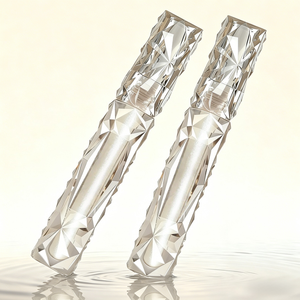 Tubo per Lucidalabbra 10ml con Tappo Dorato, Tubo in Plastica Trasparente Vuoto per Cosmetici, per Cura Personale e Bellezza - Product Image 4