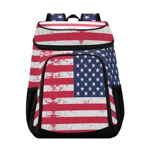 Custom Foldable Waterproof Large Insulated Backpack Style Pizza Lunch Cooler <b>Thermal</b> Food <b>Delivery</b> <b>Bag</b> with 24L Lunch <b>Bag</b> - Product Image 1