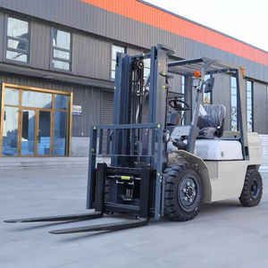 Premium Powston 2-Tonnen-Dieselstapler mit Drei-Stufen-Mast und Gegengewicht für Geländeeinsatz zum Fabrikpreis - Product Image 4