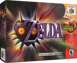 Versión de EE. UU. Para Zelda Majoras <span class=keywords><strong>Mask</strong></span> N64 Box con bandeja Cartucho de juego de repuesto para juegos N64 - Product Image 2