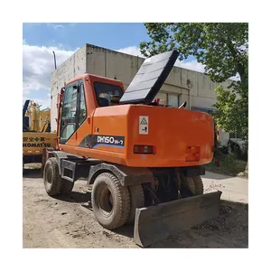 Pemasok Bumi Bergerak Mesin Konstruksi Unik Backhoe DH150W-7 Mesin Ekskavator untuk Dijual