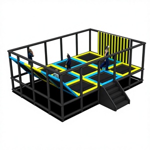 สวนสนุกแทรมโพลีนในร่มสุดฮิตพร้อมแทรมโพลีนกระโดดและดีไซน์หลุมโฟมซูเปอร์มาริโอ สามารถปรับแต่งได้ - Product Image 6