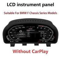 Pannello Digitale LCD per Cruscotto Auto, Quadro Strumenti Virtuale, Tachimetro per BMW Serie 5 6 7 F10 F06 F01 X3 X4 X5 con Navigazione GPS