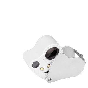 BIJIA fort grossissement 30x 60x double poche bijoux loupe <span class=keywords><strong>Antique</strong></span> Jade outil d'identification - Product Image 1