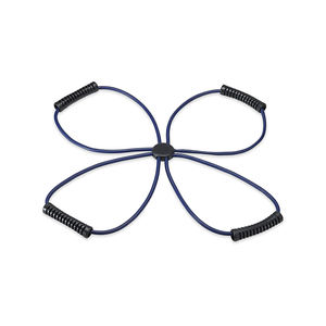 Tahan lama kenyamanan grip membangun ketahanan Total tubuh latihan peralatan kebugaran rumah Pilates Band - Product Image 6