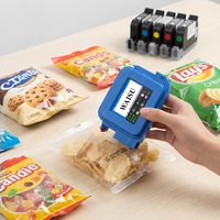 Imprimante jet d'encre portable manuelle Demax 2026 la plus récente, alimentée par batterie, pour marquage sur plastique, date, code-barres, QR, logo, date d'expiration