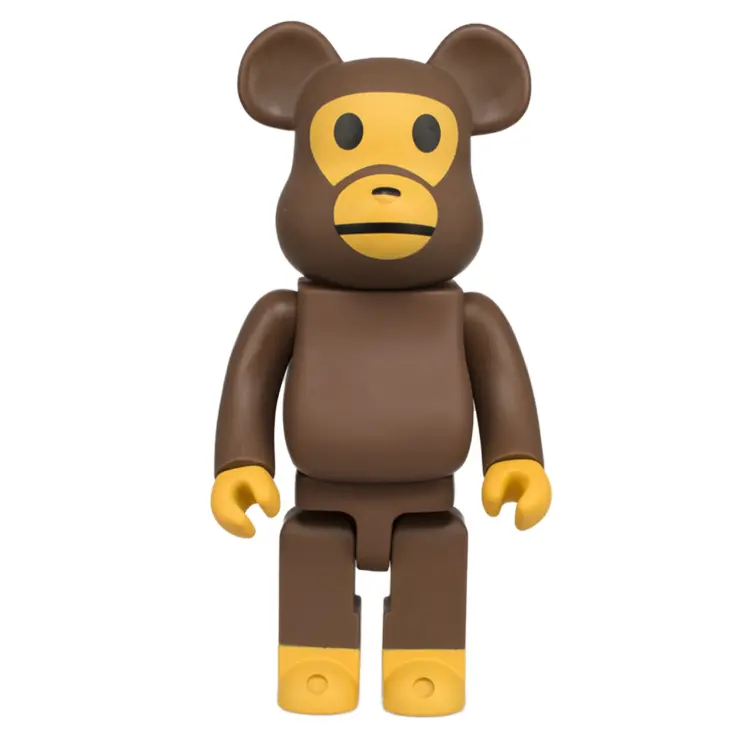 ألعاب أطفال من Bear Brick مقاس 28 سم وبتصميم 400% على شكل أطفال ديكور منزلي