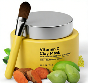 มาส์กโคลนบำรุงผิวหน้าขาวใส ETRUN ALISA สูตรเฉพาะ ผสมวิตามินซีและขมิ้น ช่วยทำความสะอาดล้ำลึกและเพิ่มความชุ่มชื้น - Product Image 1