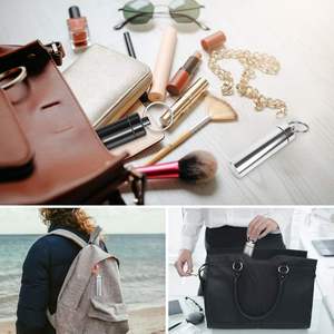 กล่องอะลูมิเนียมกันน้ำขนาดเล็กสำหรับการเดินทางกลางแจ้งที่ใส่ไม้จิ้มฟันและยาทำจากผ้าฝ้าย - Product Image 6