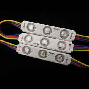 Modulo <span class=keywords><strong>LED</strong></span> RGB 0.72W <span class=keywords><strong>5050</strong></span> SMD per Esterni Impermeabile IP65 DC <span class=keywords><strong>12V</strong></span> Illuminazione a Miscelazione di Colori ad Alta Luminosità - Product Image 2