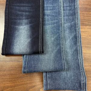 Tela vaquera de sarga y lisa Lizhi XH6085W teñida en hilo, transpirable, elástica en <span class=keywords><strong>4</strong></span> direcciones, con suavidad y calidez, para jeans de niñas y niños. - Product Image 2