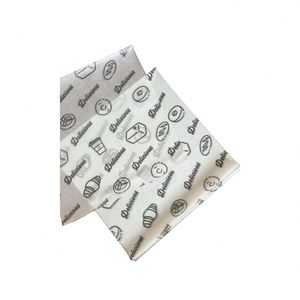 Papier sulfurisé double face enduit de cire, résistant à la graisse, avec logo personnalisé, qualité alimentaire, taille sur mesure, emballé en carton - Product Image 2