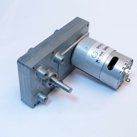 Boîte de vitesses carrée 100mm avec 555 Dc 12v 24v Encodeur Moteur à engrenages Moteur de tondeuse à gazon électrique