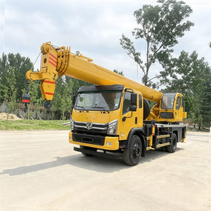 Promoción: Grúa Hidráulica Telescópica de 12 Toneladas con Motor, Caja de Cambios, Bomba y Rodamientos para Obras de Construcción, Altura de Elevación de 31 m - Product Image 2