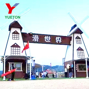 Puerta <span class=keywords><strong>de</strong></span> molino <span class=keywords><strong>de</strong></span> viento anticorrosión sin motor para parques infantiles, área escénica, <span class=keywords><strong>parque</strong></span> <span class=keywords><strong>de</strong></span> <span class=keywords><strong>atracciones</strong></span>, cabina <span class=keywords><strong>de</strong></span> boletos <span class=keywords><strong>de</strong></span> paisaje - Product Image 3