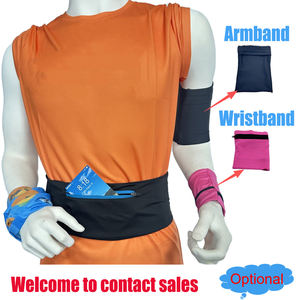 Cinturón Deportivo Universal Clásico y Delgado para Correr, <span class=keywords><strong>Riñonera</strong></span> para Mujeres y Hombres con Puerto para Auriculares, la Más Reciente Bolsa para Correr, Triatlón y Fitness - Product Image 4