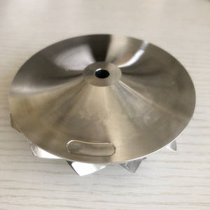 T04E 62.45/82.36มม.7 + 7ใบมีดประสิทธิภาพสูงเทอร์โบชาร์จเจอร์มิลลิ่ง/อลูมิเนียม2618/Billet คอมเพรสเซอร์ล้อสำหรับ <span class=keywords><strong>GTX3582</strong></span> <span class=keywords><strong>Turbo</strong></span> - Product Image 2