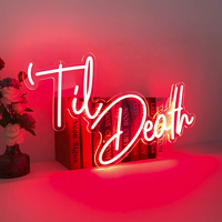 Enseignes publicitaires LED néon personnalisées à faire soi-même, bandes 220V, diffuseur 3D, tissu en caoutchouc, formes personnalisées, multicolores, pour entreprises de décoration